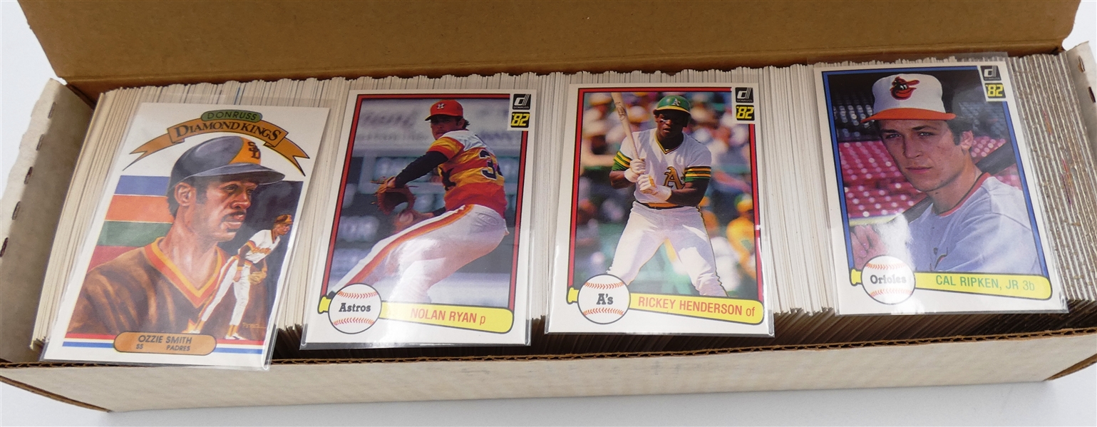 1982 Donruss Baseball Complete Set