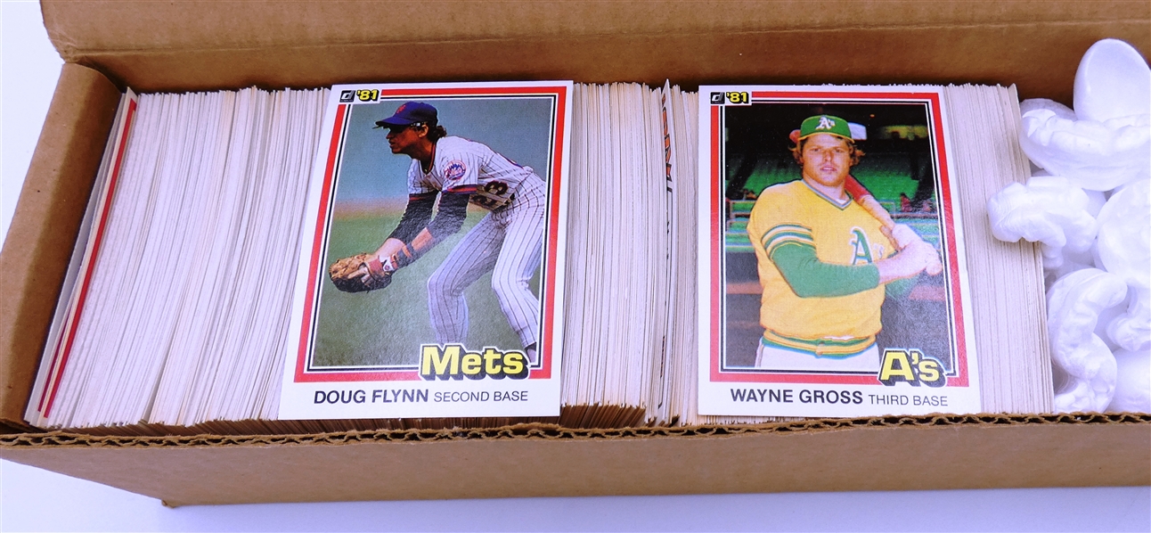 1981 Donruss Baseball Complete Set