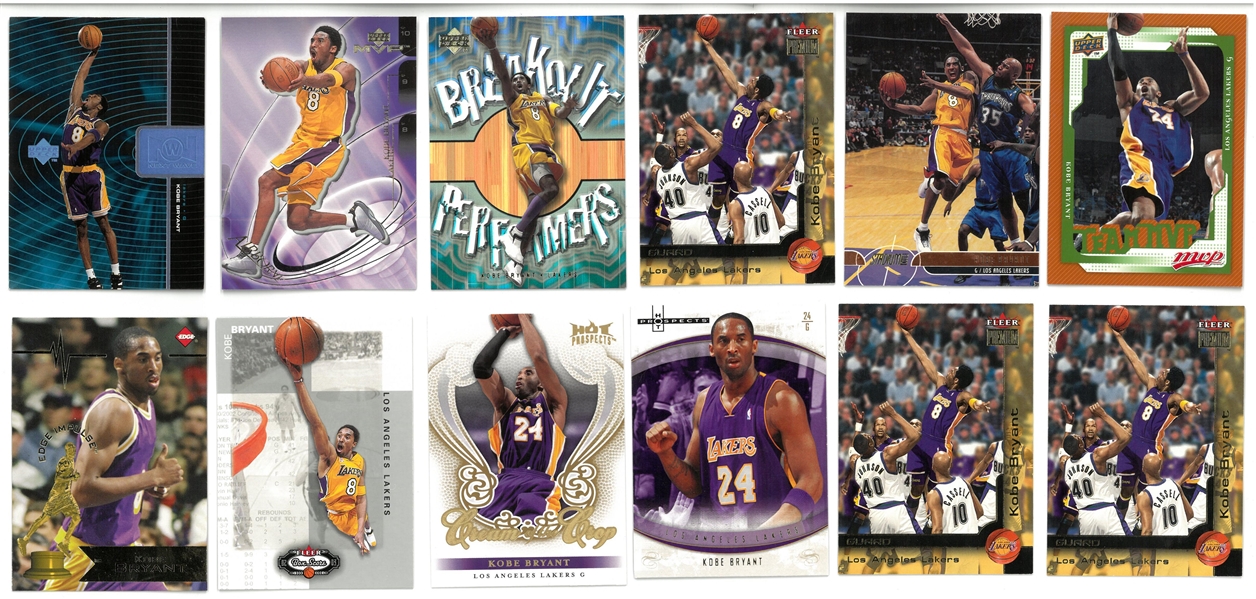 Kobe Bryant Card Lot