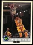 Shaquille ONeal 1992 Classic National Promo Card