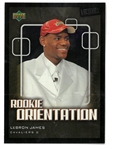 Lebron James 2003 Upper Deck Victory Rookie Orientation