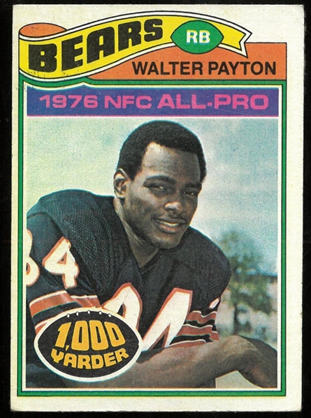 Walter Payton 1977 Topps