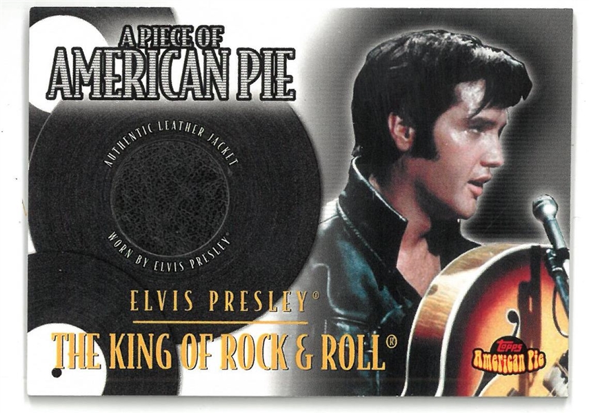 Elvis Presley 2001 Topps American Pie Jacket Card