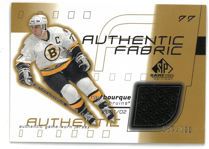 Ray Bourque 2001/02 Upper Deck SP Game Used