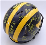 Michigan Wolverines National Champions Team Signed Authentic Helmet