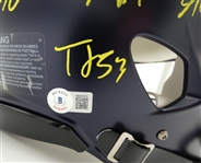Michigan Wolverines National Champions Team Signed Authentic Helmet