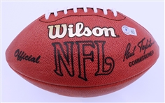 Barry Sanders Autographed Multi Inscribed Football