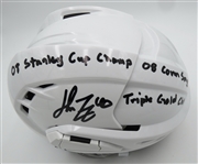 Henrik Zetterberg Autographed Multi Inscribed Helmet