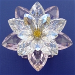 Swarovski Crystal Waterlily Rosaline
