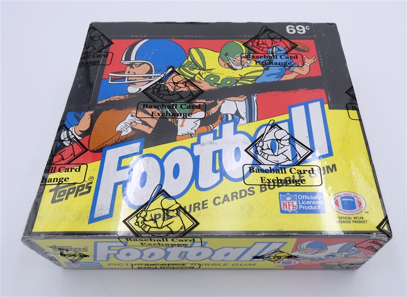 1987 Topps Football Cello Box