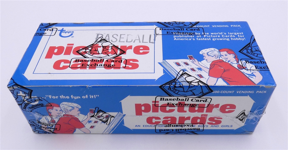 1983 Topps Baseball Vending Box (BBCE) From a Sealed Case