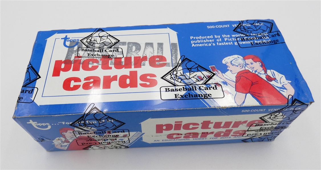 1979 Topps Baseball Vending Box (BBCE) From a Sealed Case