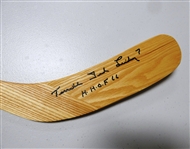 Terrible Ted Lindsay Autographed Northland Stick