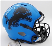 Billy Sims Autographed Lions Full Size Replica Helmet