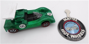1968 Mattel Hot Wheels Chaparral 2G with Badge