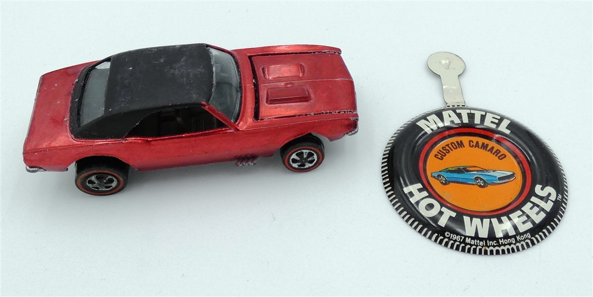 1967 Mattel Hot Wheels Custom Camaro with Badge
