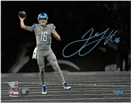 Jared Goff Autographed L/E 11x14 #99/116