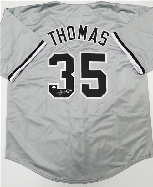 Frank Thomas Autographed Custom Jersey