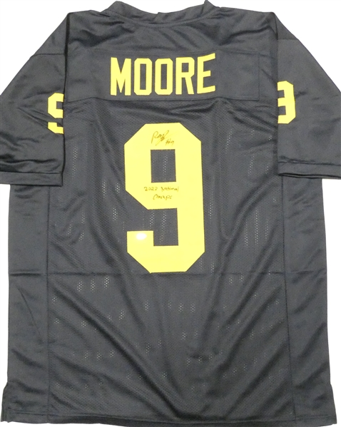 Rod Moore Autographed Custom Jersey