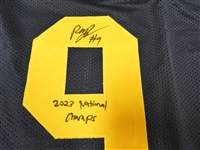 Rod Moore Autographed Custom Jersey