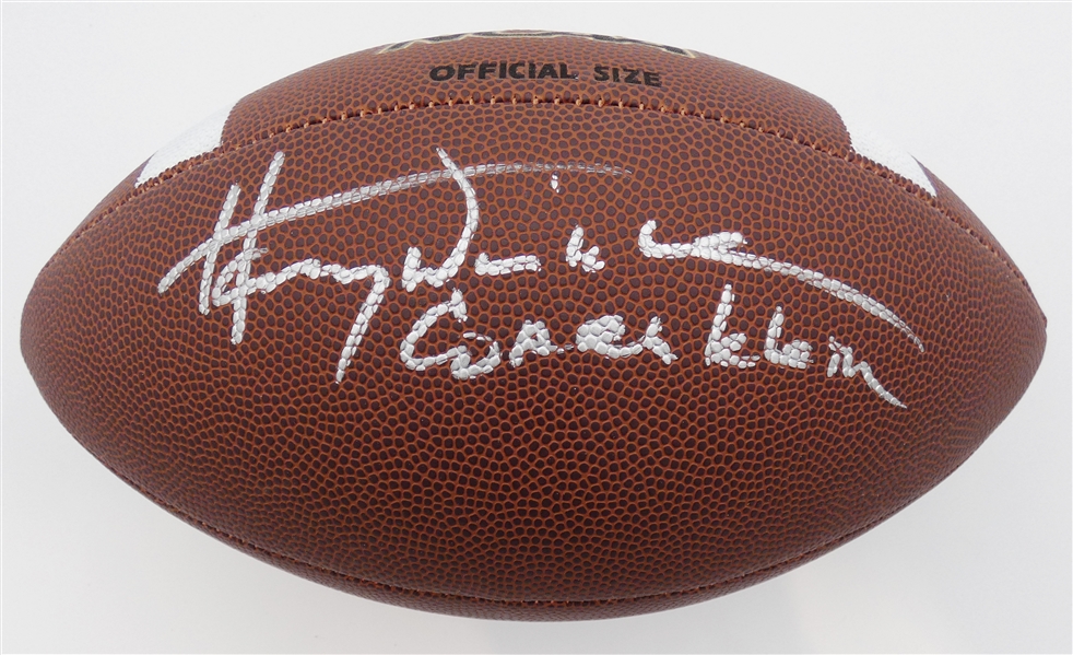 Henry Winkler Autographed Football w/ Coach Klein