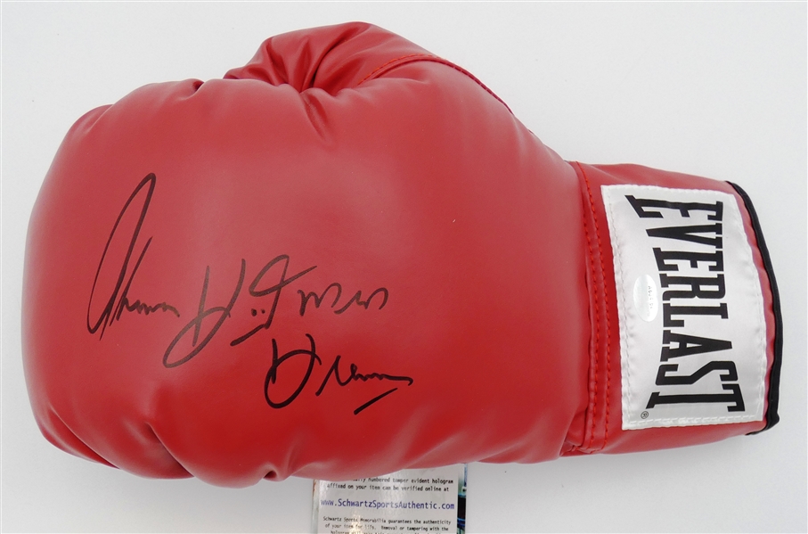 Thomas Hitman Hearns Autographed Boxing Glove