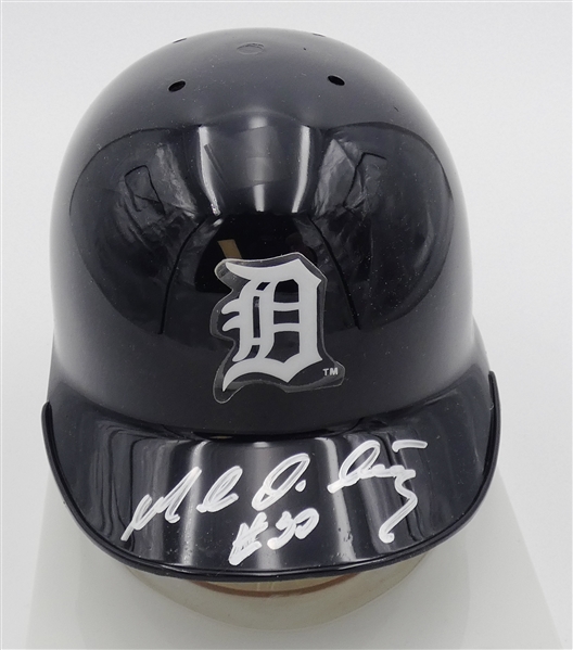 Magglio Ordonez Autographed Tigers Mini Helmet