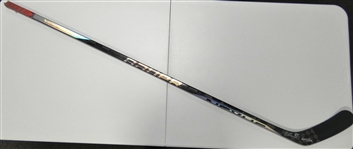 Elmer Soderblom Autographed Game Used Stick