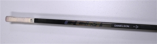 Nate Danielson Game Used Stick