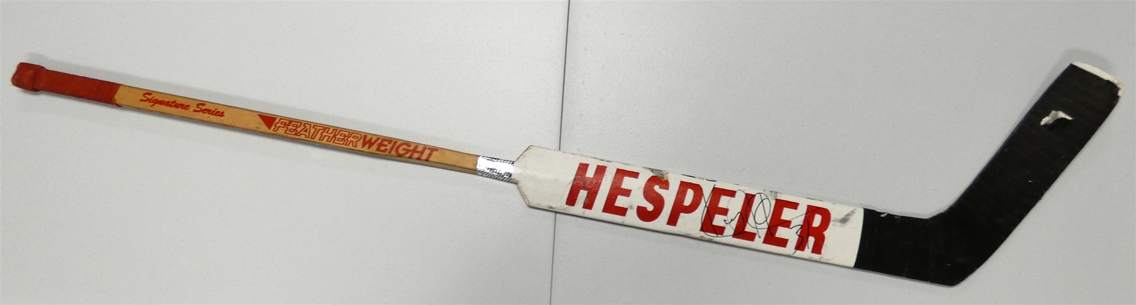 Kevin Hodson Game Used Autographed Stick