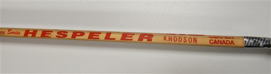Kevin Hodson Game Used Autographed Stick