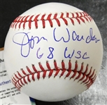 Jon Warden Autographed Baseball w/ 68 Champs