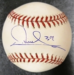 Ramon Santiago Autographed Baseball