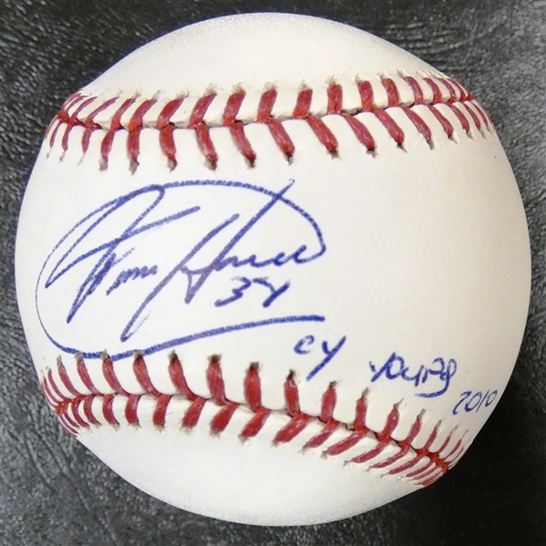 Felix Hernandez Autographed Baseball w/ CY