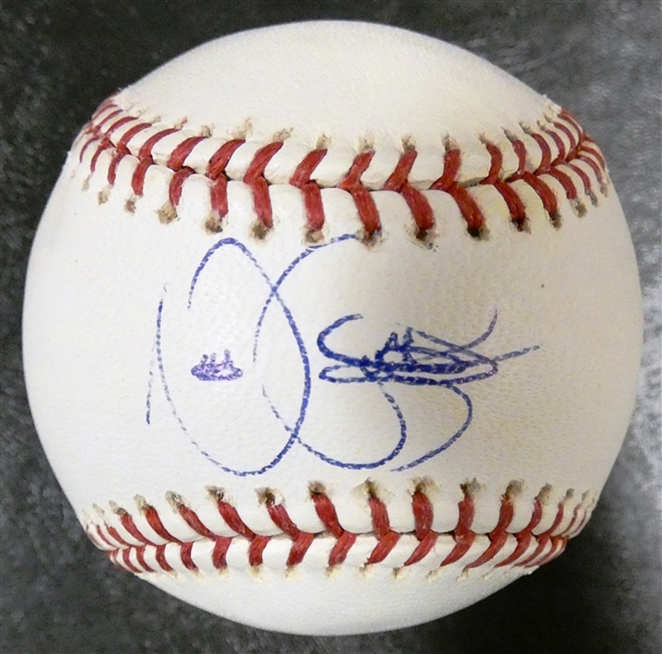 Nate Robertson Autographed Baseball