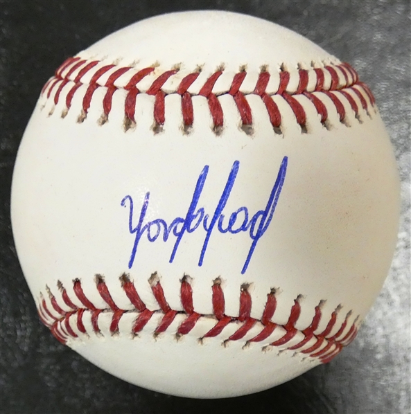 Yordan Alvarez Autographed Baseball