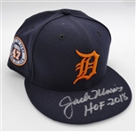 Jack Morris Autographed Tigers HOF Hat