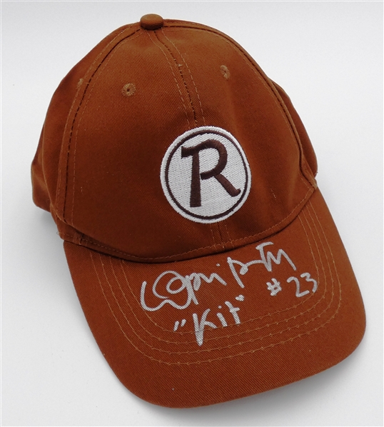 Lori Petty Autographed Rockford Peaches Hat w/ Kit