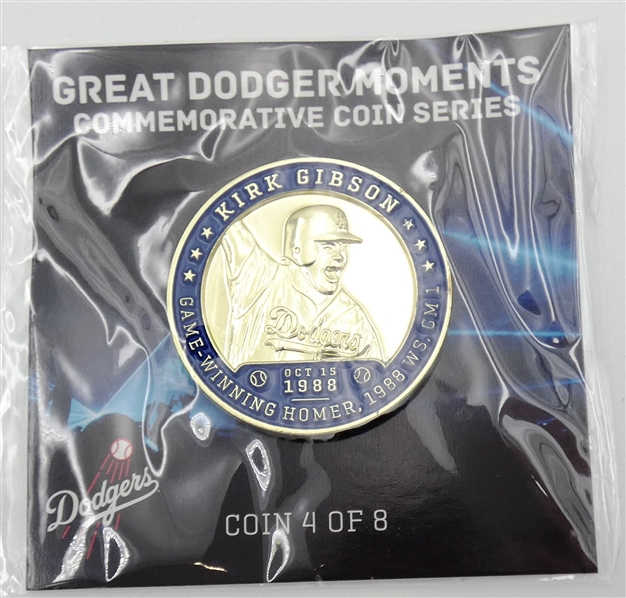 Kirk Gibson Commemorative Dodgers Coin
