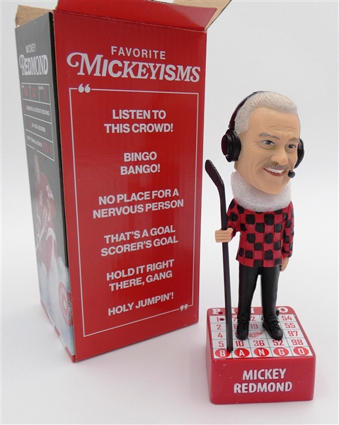 Mickey Redmond SGA Talking Bobblehead