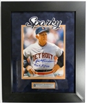 Sparky Anderson Autographed Framed 8x10