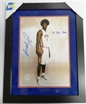 Ben Wallace Autographed Framed 11x17