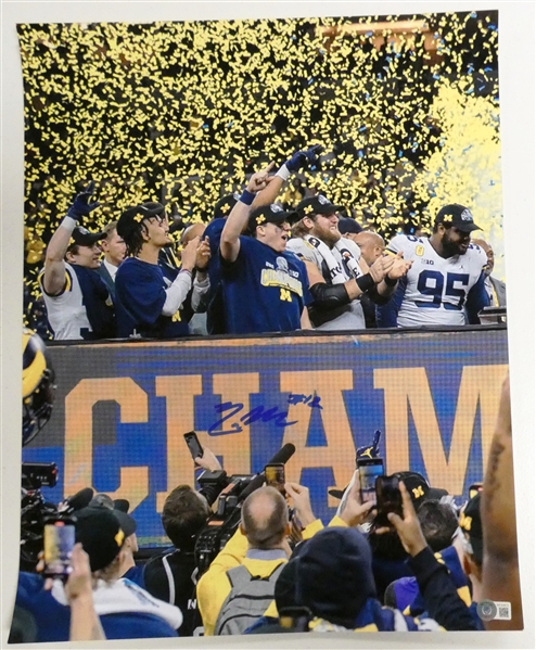 Cade McNamara Autographed 16x20