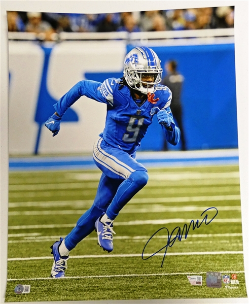 Jameson Williams Autographed 16x20