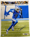 Jameson Williams Autographed 16x20