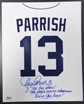 Lance Parrish Autographed Multi Inscribed 16x20