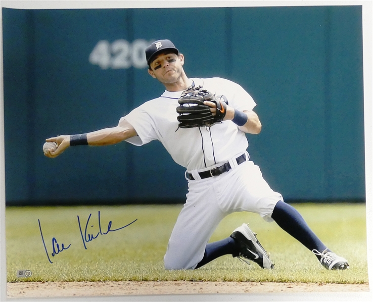 Ian Kinsler Autographed 16x20