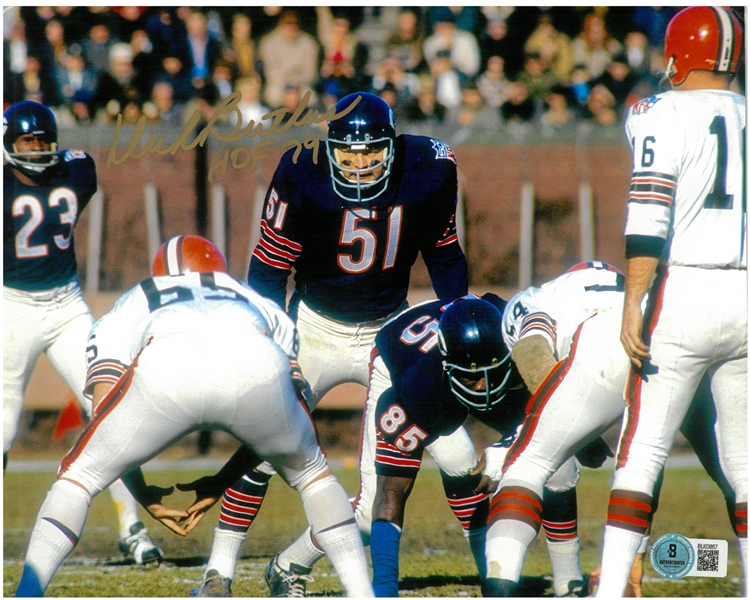 Dick Butkus Autographed 8x10