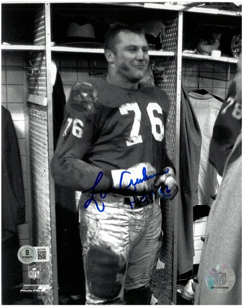 Lou Creekmur Autographed 8x10