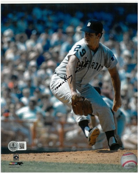 Mickey Lolich Autographed 8x10